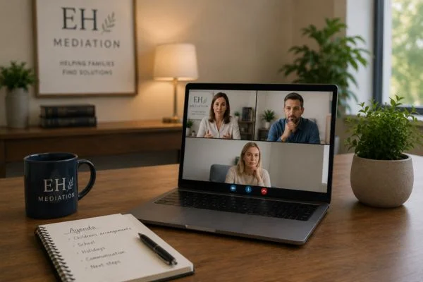 child access mediation Tonbridge online meeting.